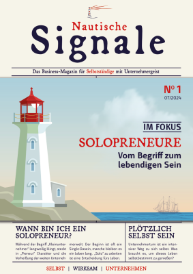 Cover des Magazins Nautische Signale - Erstausgabe