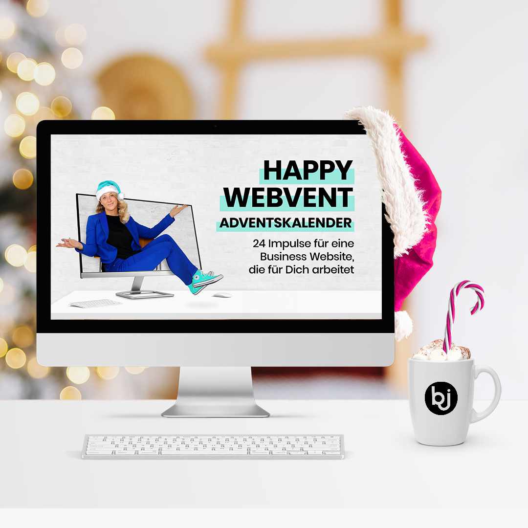 Britta Just – der Adventskalender mit Website-Tipps