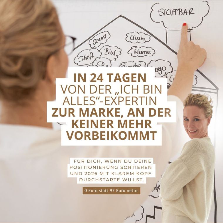 Monika Frauendorfer und der Adventskalender &bdquo;Marken-Advent"